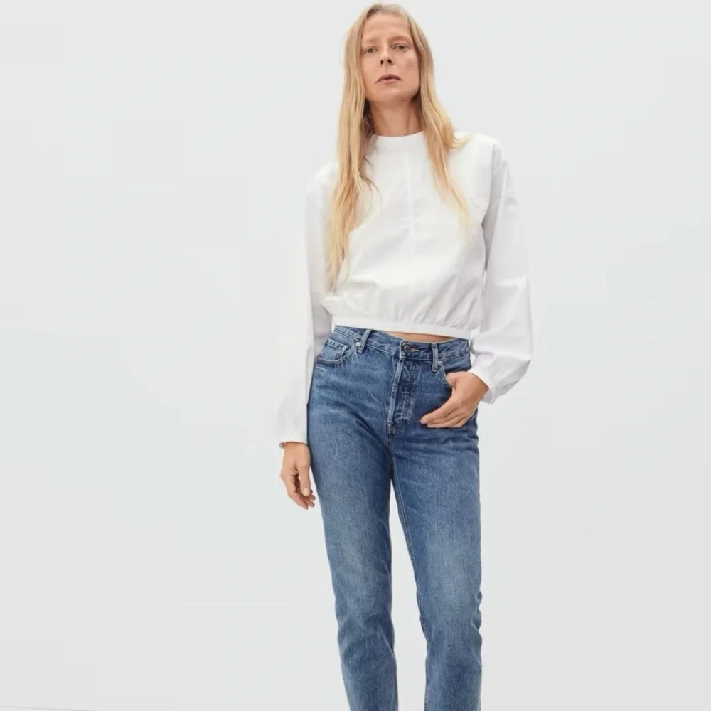Everlane The Mockneck Bubble Top - Picture 7 of 7